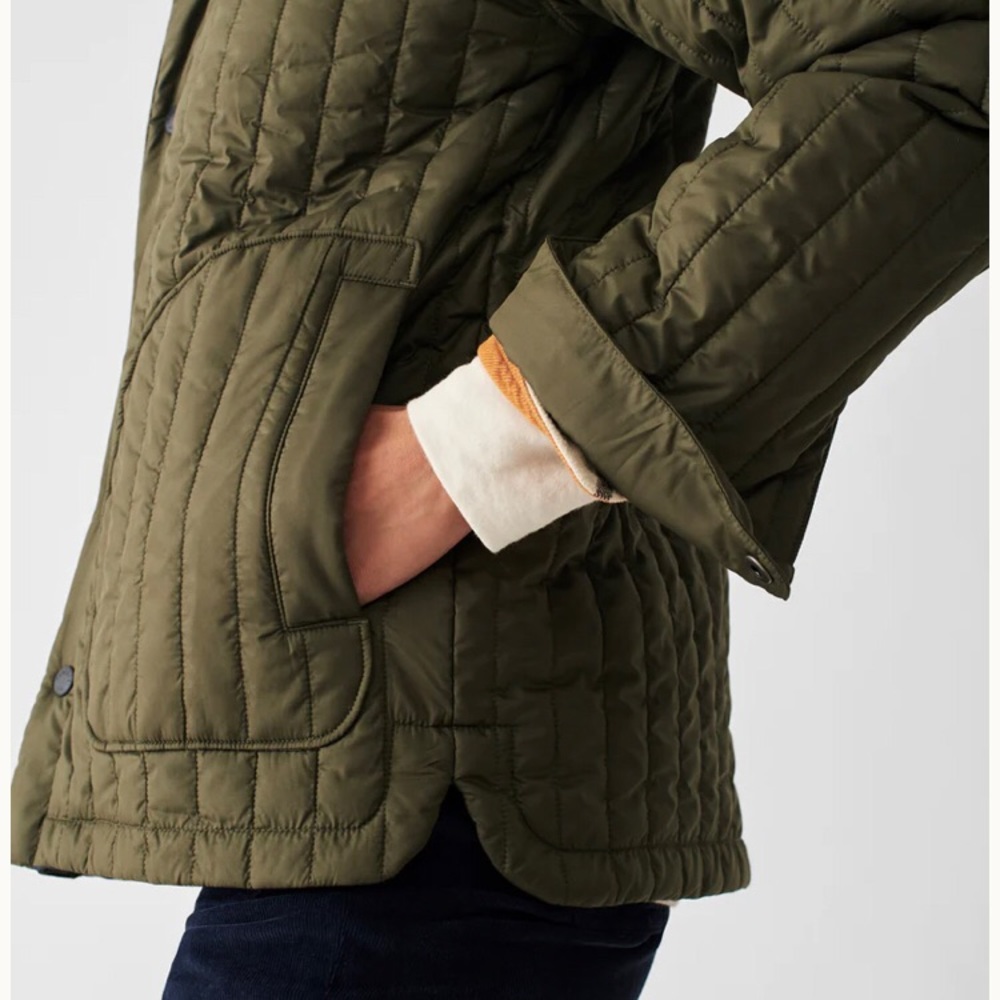 Faherty Atmosphere Jacket NWOT. Beautiful! Size S never worn. Tag is missing - Picture 4 of 8